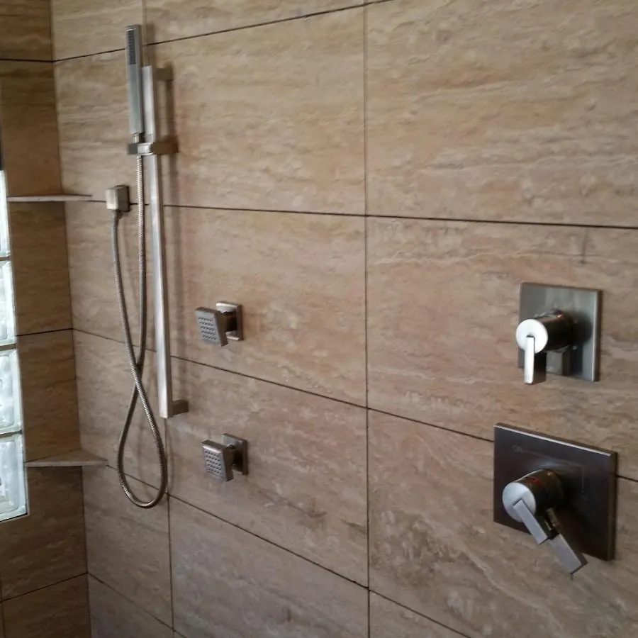 Shower fixture installation for Water Heater Installation in Birmingham